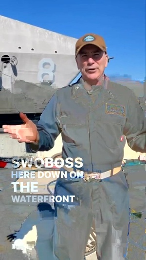 Shipboard Reflections With SWO BOSS