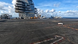 USS Gerald R. Ford (CVN 87) Flight Deck B-Roll