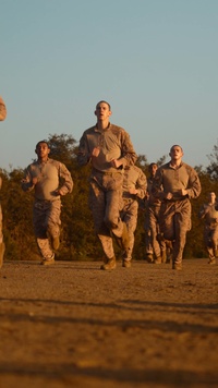 Delta Company 880m sprint & obstacle course