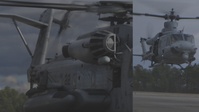 VMM-365 (REIN) Unload from Aircraft
