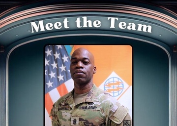 Meet the Team: CSM Wendle V. Marshall