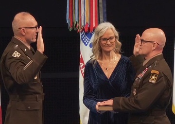Promotion and Swearing-in Ceremony for Vice Chief of Staff of the Army Gen. James J. Mingus