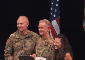 Retirement Ceremony in Honor of the 57th Director of the Army Staff, Lt. Gen. Walter Piatt