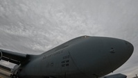 B-ROLL Dover Air Force Base 512th Airlift Wing Airmen Conduct Maintenance on and Preflight C-5M Super Galaxy Aircraft
