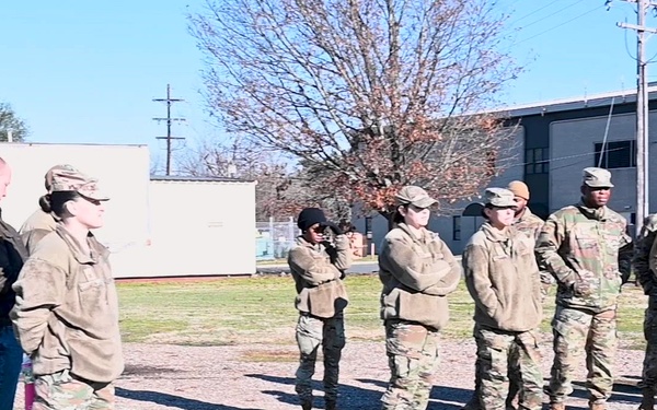307th FSS search and rescue training