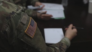 341st Military Intelligence Battalion (Linguist) Human Intelligence Collector (HUMINT) training.