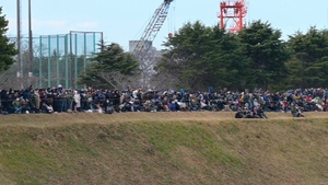 Yokota participates in JGSDF New Year’s Jump 2024