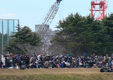 Yokota participates in JGSDF New Year’s Jump 2024