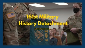 161st Military History Detachment Prepares for Deployment
