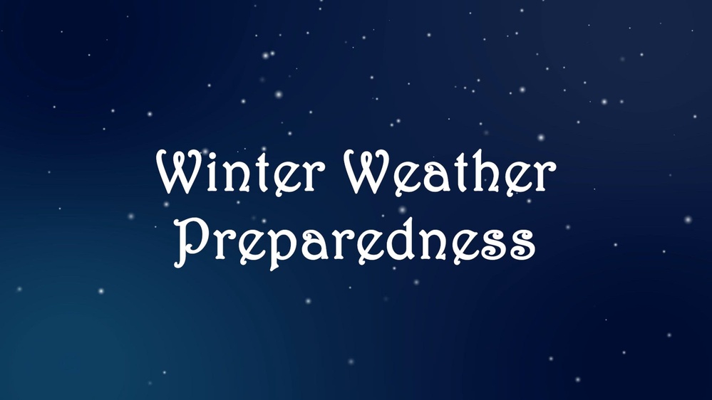 DVIDS Video Quantico winter weather preparedness