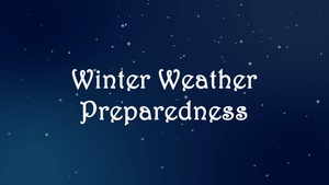 Quantico winter weather preparedness