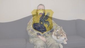 Chaplain Tulloch and Gus Resiliency Message