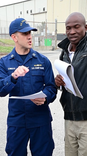 Video Release: Coast Guard, partners host Nigerian delegation to showcase maritime security implementation at Port Tampa Bay