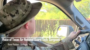 Texas Air National Guard patrolling the South Texas Border