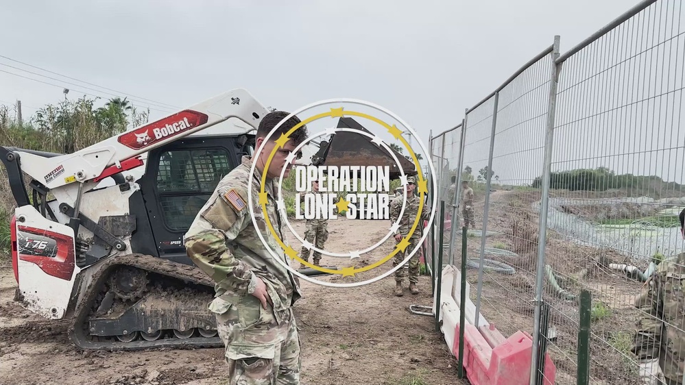 DVIDS - Video - Texas National Guard Engineers Construct Border Fencing ...