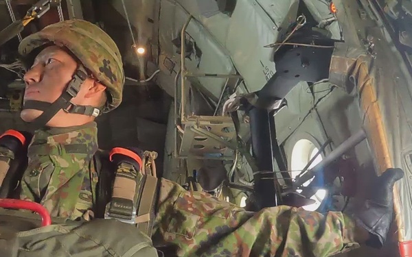 B-Roll: JGSDF and U.S. Army New Year's Jump 2024 (GoPro)