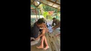 Pacific Partnership 2024-1; First Aid Training B-Roll Package