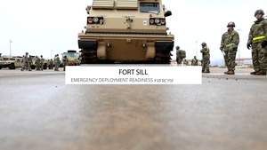 Fort Sill Soldiers Perform Railhead Operations for Emergency Deployment Readiness Exercise