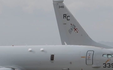 P-8A Poseidon takes off at NASSIG