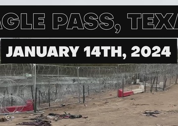Texas National Guard Reinforces Border Territory in Shelby Park, Eagle Pass