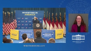 President Biden Delivers Remarks on High-Speed Internet Investments