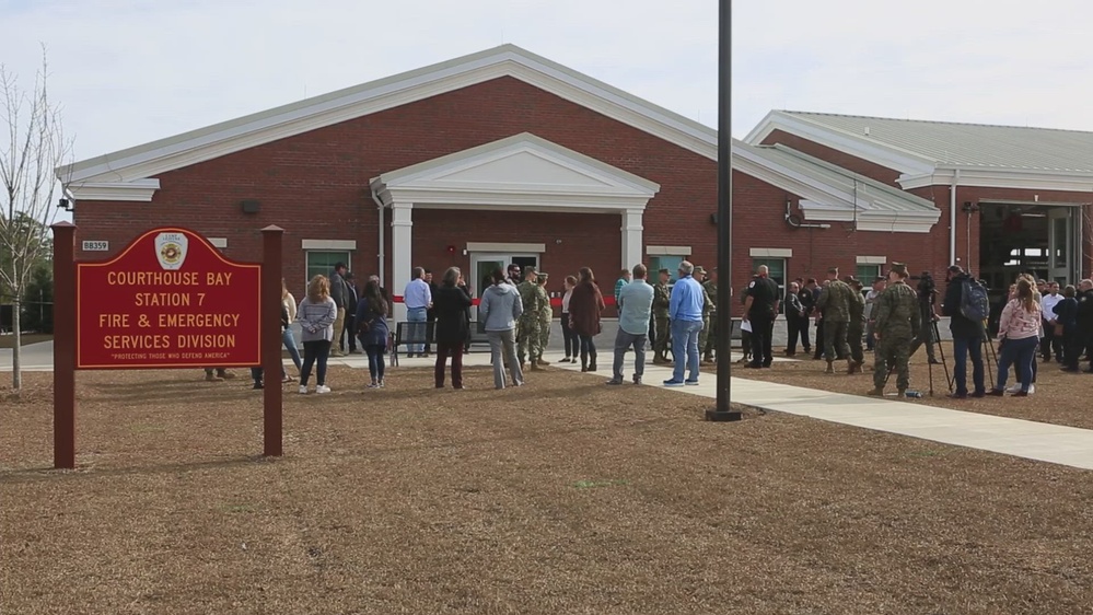 DVIDS - Video - B-Roll: New Fire Station Opens at Courthouse Bay