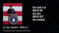 Lt. Gen. David N. Miller, Jr. Lays Out SpOC Vision