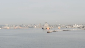 USS Oakland (LCS 24) Returns to Homeport in San Diego
