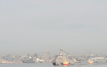 USS Oakland (LCS 24) Returns to Homeport in San Diego
