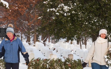 Wreaths Out at Arlington National Cemetery 2024 B-Roll Package