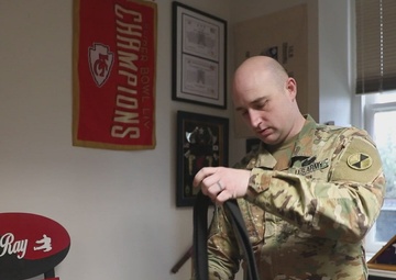 Sgt. 1st Class Campbell reflects on his Army Career B-ROLL