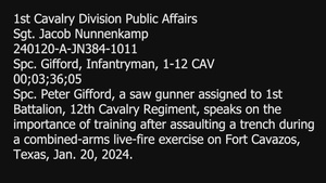 1-12 CAV Trench CALFEX