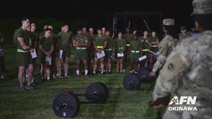 U.S. Army and Marines Compete in ACFT
