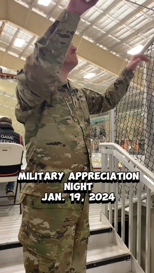 Oklahoma Warriors Military Appreciation Night