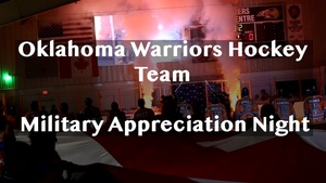 Oklahoma Warriors Military Appreciation Night