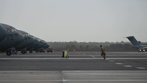 JB Charleston C-17s launch in support of EXPLODEO