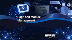 Page And Module Management