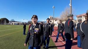 In-Ranks Inspection Tests Discipline, Attention to Detail of Zama JROTC Cadets