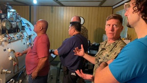 Pacific Partnership 2024-1: Dive Medicine Training and Patient in Chuuk