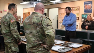 Archaeologists discuss Fort McCoy's working relationship with local university during visit