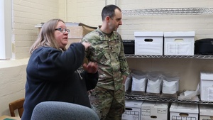 Archaeologist discusses Fort McCoy's working relationship with local university; how artifacts are stored