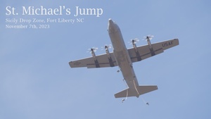 82nd Airborne Division St Michael's Jump 2023