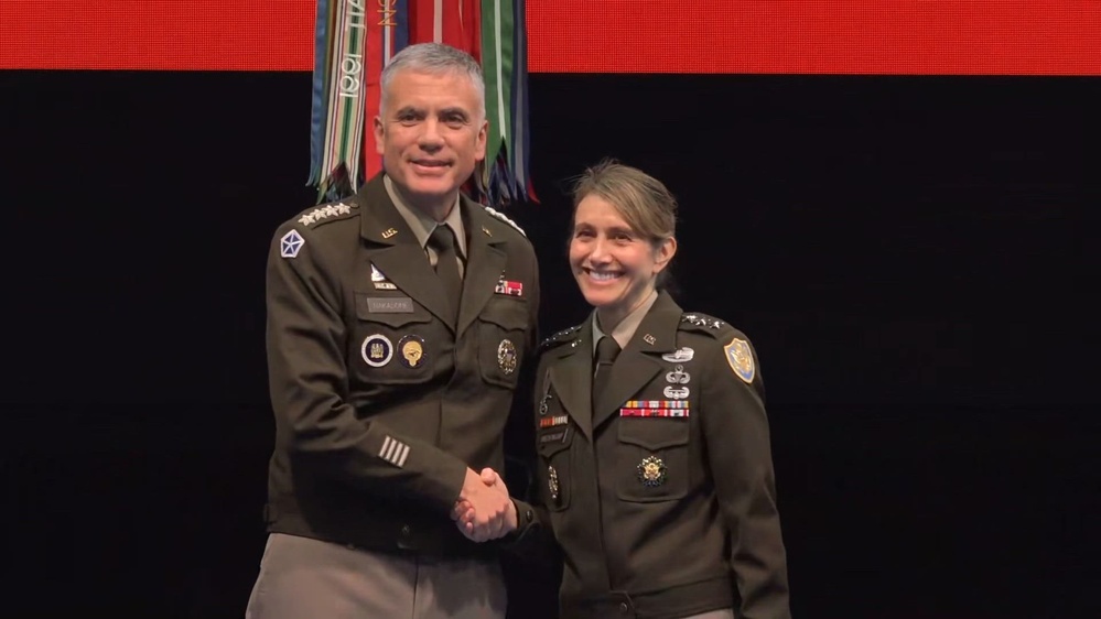 DVIDS Video Promotion Ceremony for Lt. Gen. Michele H. Bredenkamp