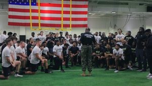 Marines host CFT event for University of Colorado football