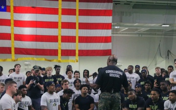 Marines host CFT event for University of Colorado football