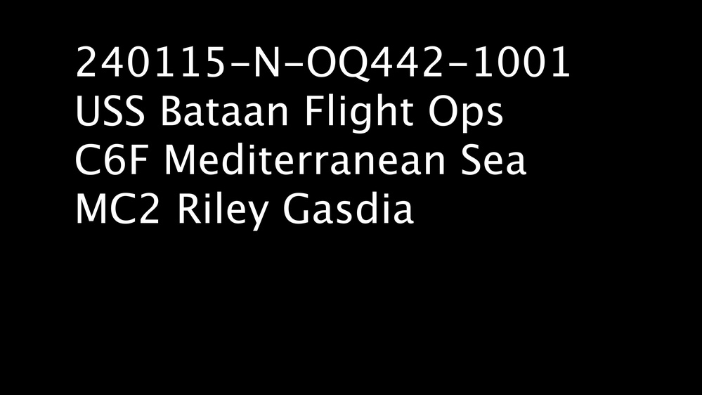DVIDS Video USS Bataan Flight Operations