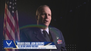 Brig Gen Bartolomei - AFLCMC PEO for Armament Directorate -  AFA 2023 Commercial