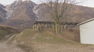 Live Fire in Cao Malnisio Range, Pordenone, Italy