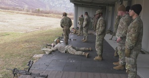 1-503rd conducts marksmanship training at Cao Malnisio Range, Pordenone, Italy
