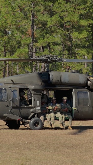 Airborne UH-60 Blackhawk Jump (Vertical)